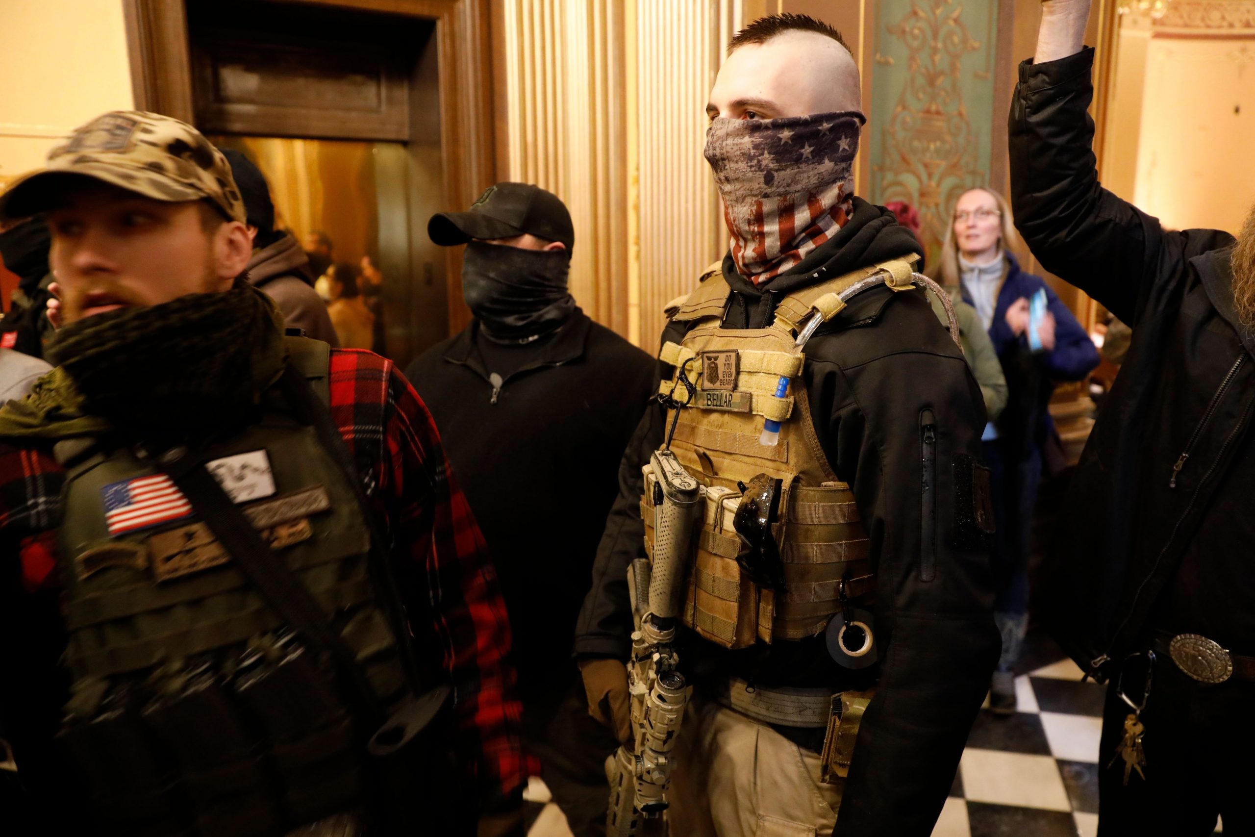 Armed protesters in MI demand end to coronavirus lockdown