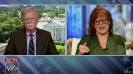 john bolton joy behar
