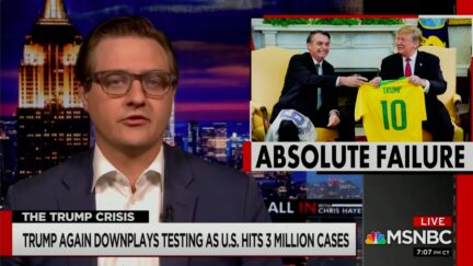 Chris Hayes Condemns Trump for Pushing 'Pro-Virus' Policies That Will Fuel the Pandemic