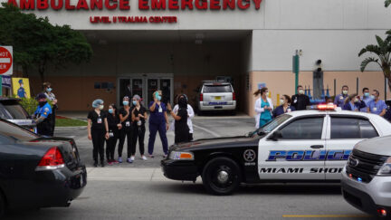 aventure miami florida hospital coronavirus pandemic