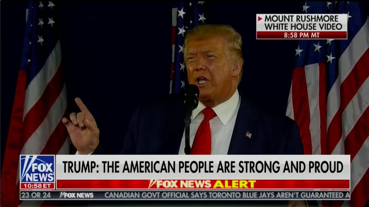 Trump Attacks the Left in Angry Campaign-Like Speech at 4th of July Event
