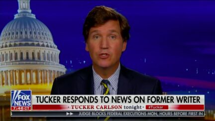 Tucker Carlson Tops Monday Cable News Ratings as He Addresses Resigned Head Writer