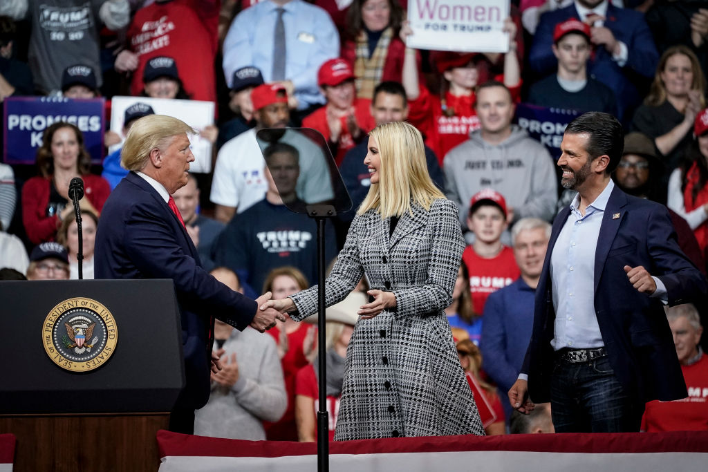 donald trump donald trump jr. Ivanka trump trump family