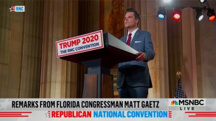 Matt Gaetz Blasts 'Woketopians' Who 'Settle for Biden'