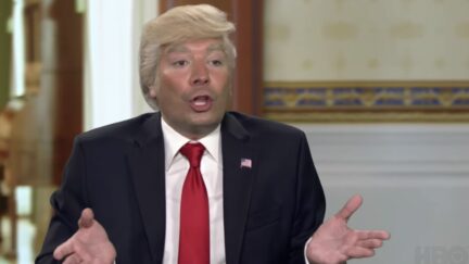 jimmy fallon as donald trump