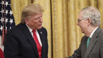 Donald Trump, Mitch McConnell