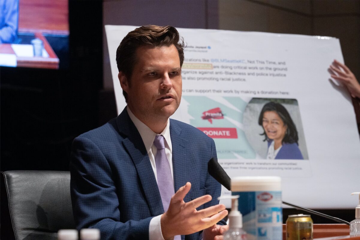 Matt Gaetz Graeme Jennings/Getty Images