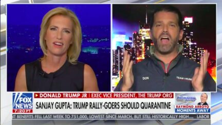 Donald Trump Jr. Falsely Claims Covic Deaths Have Dropped to 'Almost Nothing'