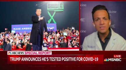 Dr. Vin Gupta Calls Out Trump for Violating Covid Safety Best Practices