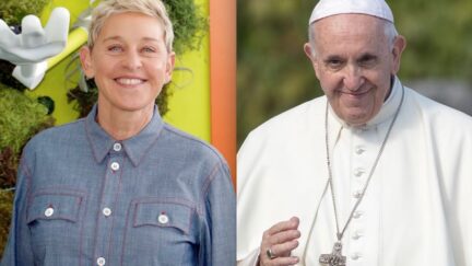 Ellen DeGeneres Pope Francis