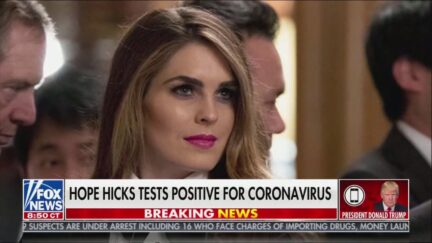 Trump on Hope Hicks Diagnosis