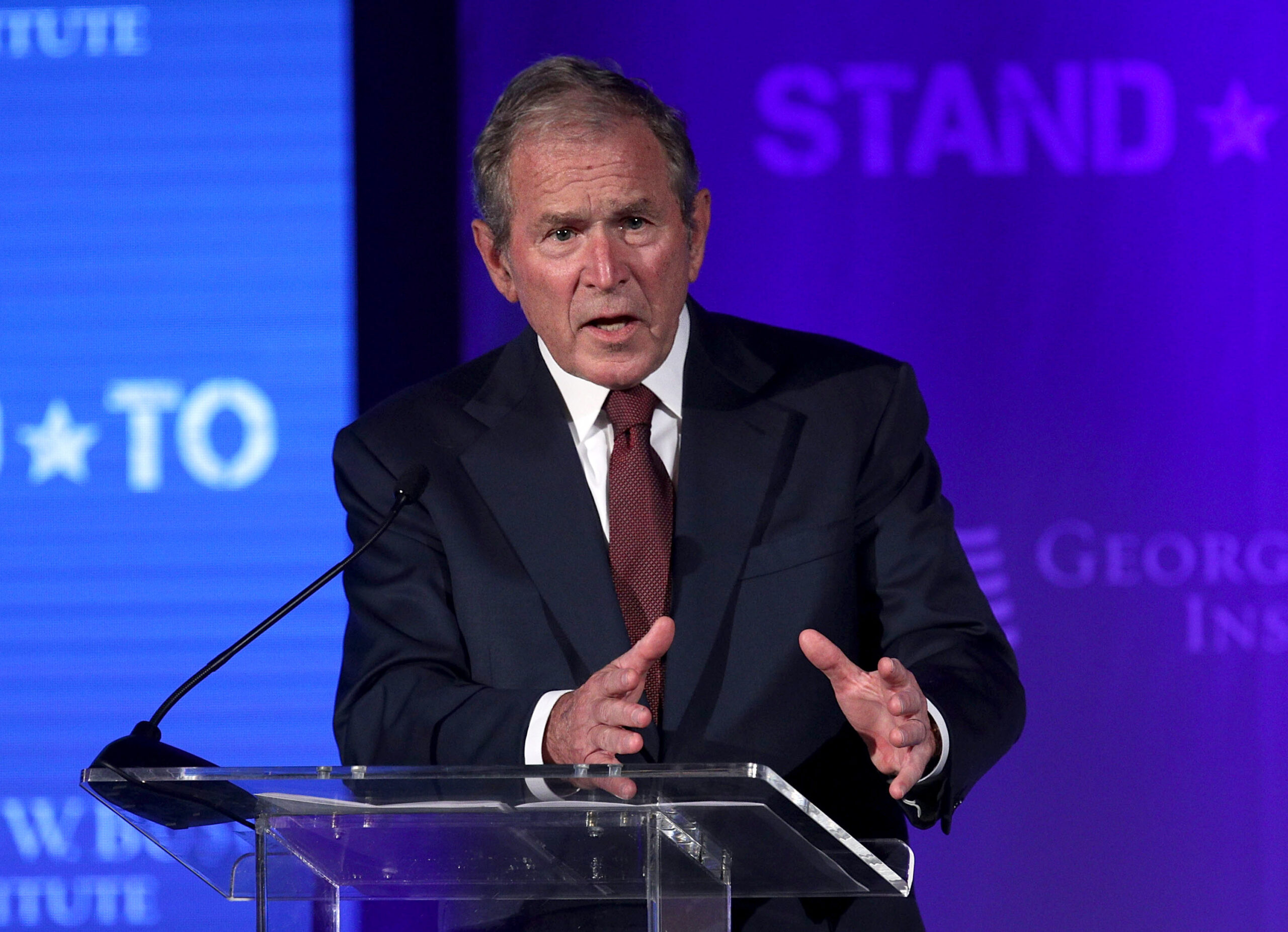 Bush Calls on Biden to Accept Afghan Refugees