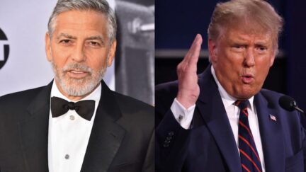 George Clooney Donald Trump