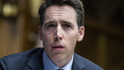 Josh Hawley looking confused