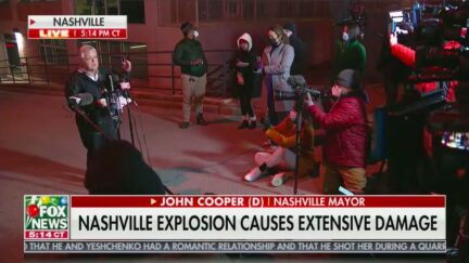 Nashville Mayor John Cooper Says Focus Now on Catching Bombers
