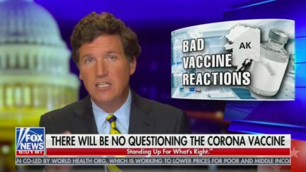Tucker Carlson Undermines Covid-19 Vaccine Safety