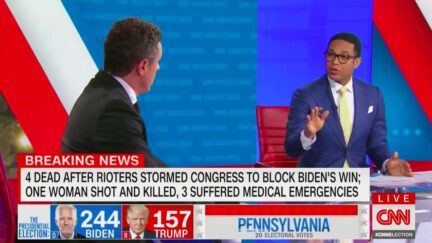 Don Lemon, Chris Cuomo Debate Airing Video of Woman Killed in Capitol