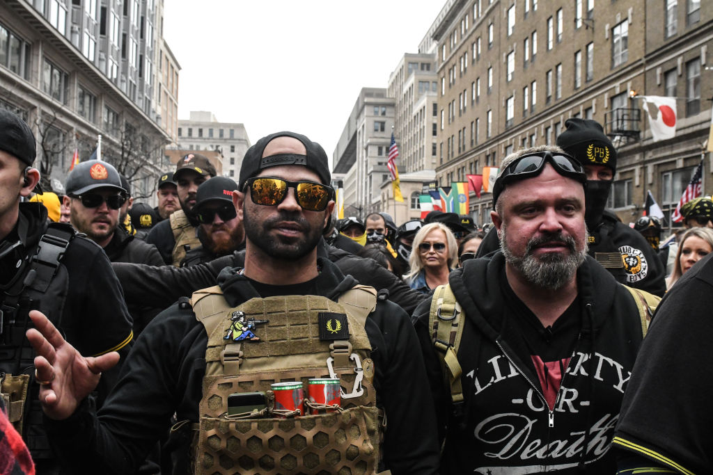 Proud Boys Chairman Enrique Tarrio