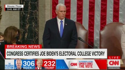 MIke Pence Certifies Joe Biden's Presidential Victory