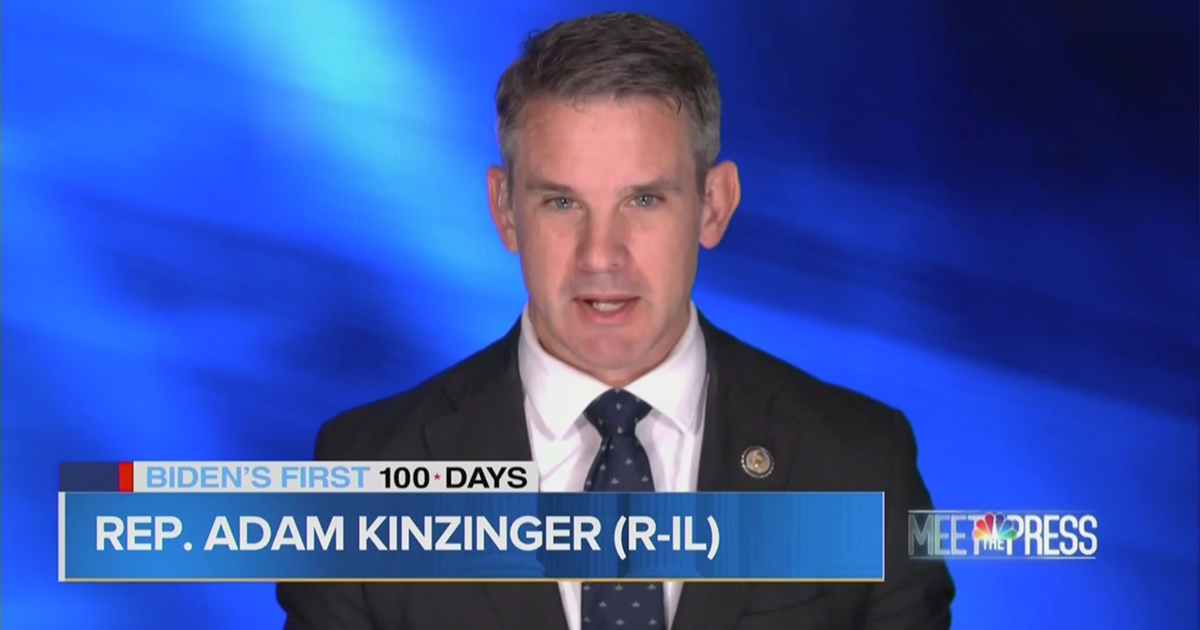 GOP Rep. Kinzinger Receives Stunning Letter from Relatives ...