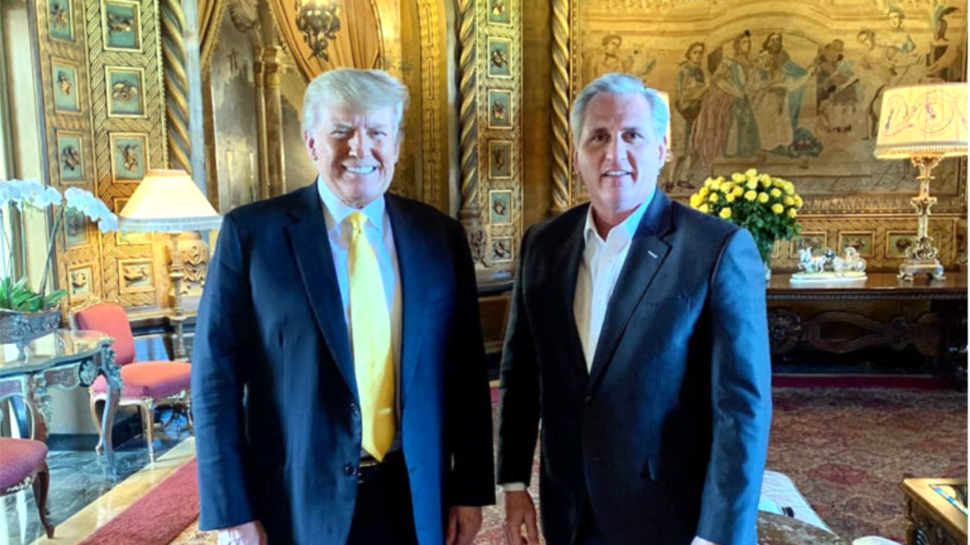 Trump Gives McCarthy a ‘Complete and Total Endorsement’ Despite Speaker Getting Nailed on Tape Plotting Former President’s Ouster Post-Jan. 6