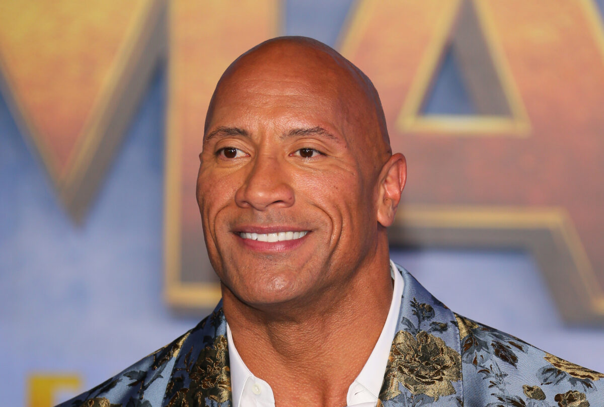 the rock – peoples eyebrow