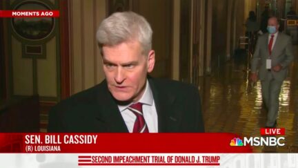 GOP Sen. Bill Cassidy Torpedoes Trump Impeachment Defense Team's Openign Argument