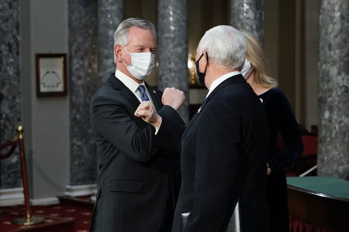 Tommy Tuberville Mike Pence