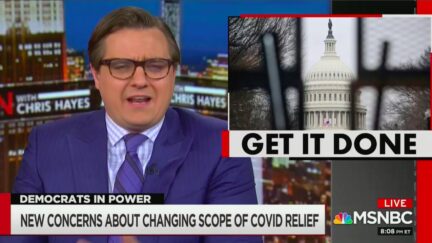 Chris Hayes Dumbfounded by Moderate Dems' Demand to Shrink Covid Relief Eligibility
