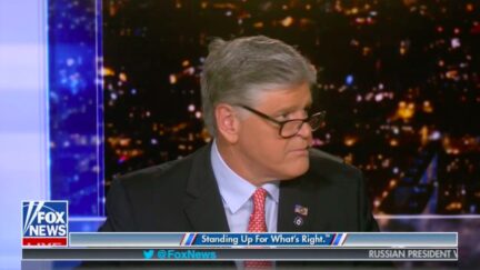 Sean Hannity Caught Chilling, Vaping On Air After Break