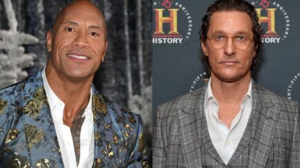 Dwayne Johnson Matthew McConaughey