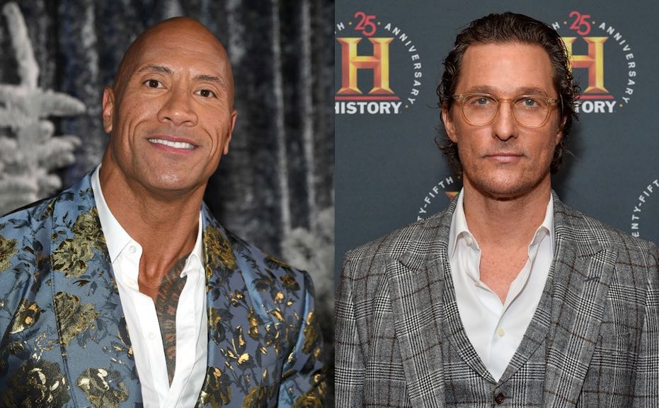 Dwayne Johnson Matthew McConaughey