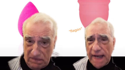 Martin Scorsese guessing fem products