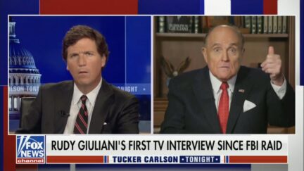 Rudy Giuliani on Tucker Carlson