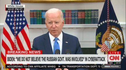Joe Biden Adresses Pipeline Hack on CNN