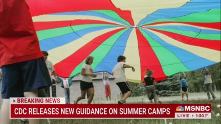 Katy Tur Reports - CDC Releases New Mask Guidance for Summer Camps - 02_00_03 PM