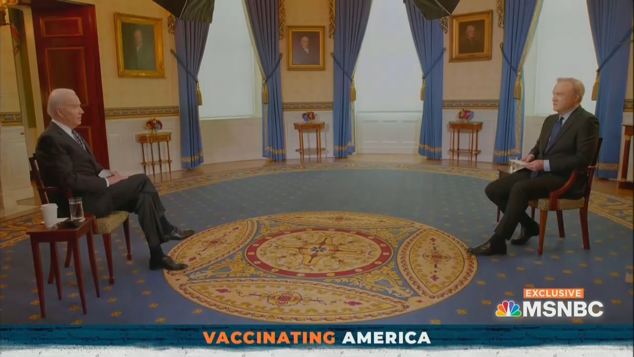 Joe Biden, Lawrence O'Donnell