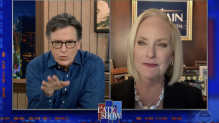 cindy mccain on stephen colbert