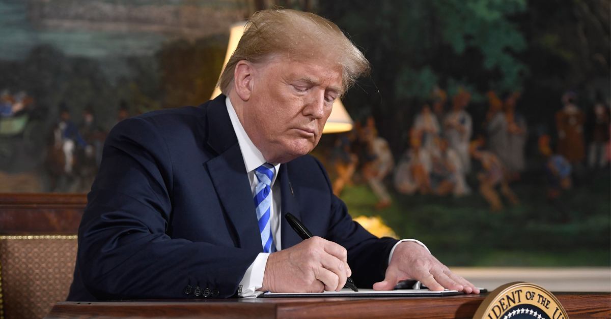 Donald Trump signs bill
