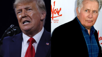 Donald Trump, Martin Sheen
