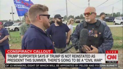 Erin Burnett OutFront - Donie O'Sullivan Speaks to Trump Supporters at Ohio Rally