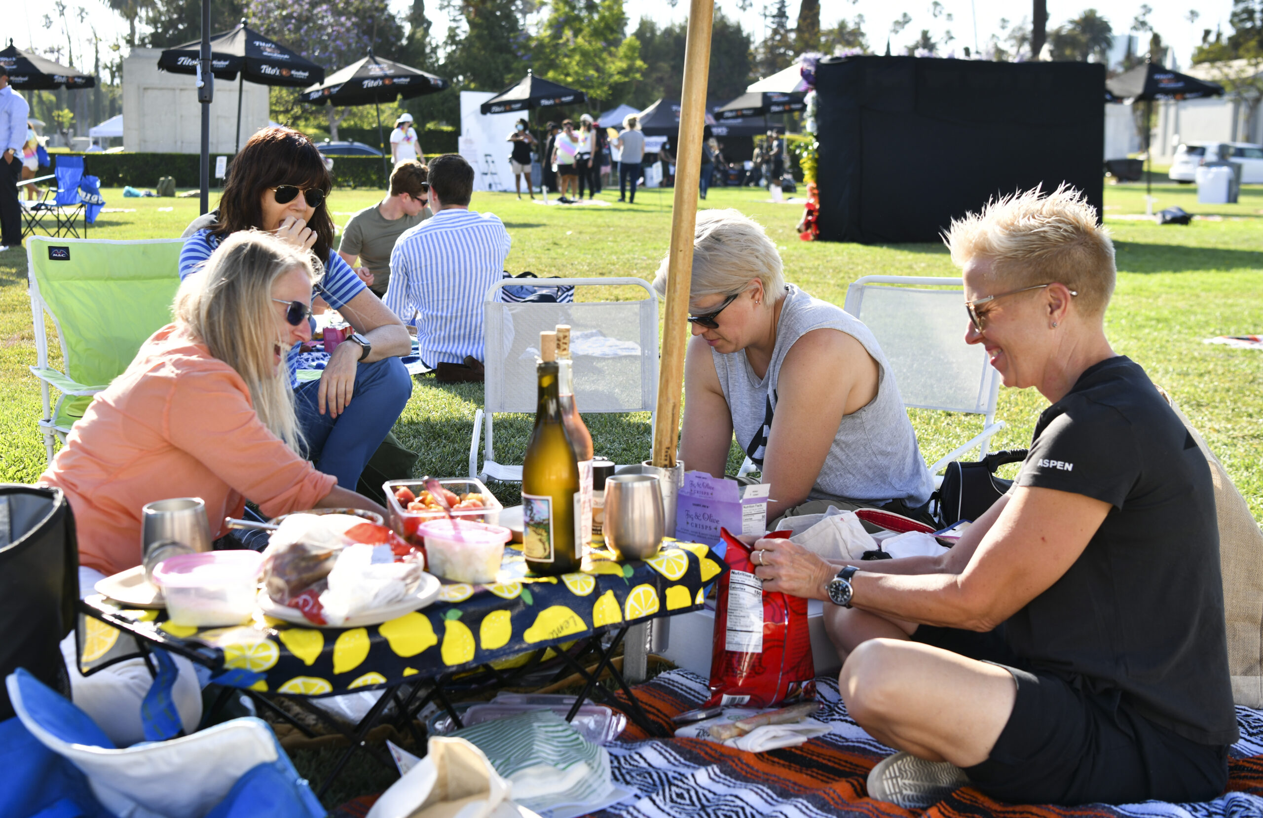 Los Angeles LGBT Center's Pride Picnic Commemorating One Year Anniversary Of All Black Lives Matter March