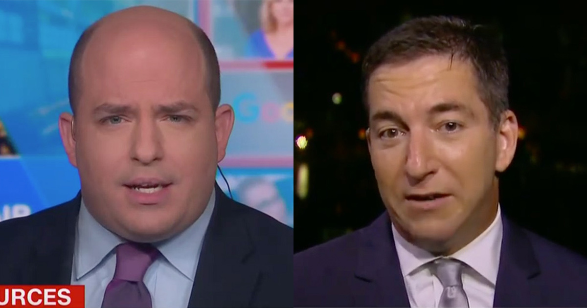 Stelter, Greenwald Feud on Twitter About Daily Beast Story