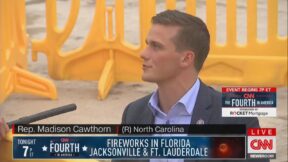 Madison Cawthorne interviewed by Jim Acosta