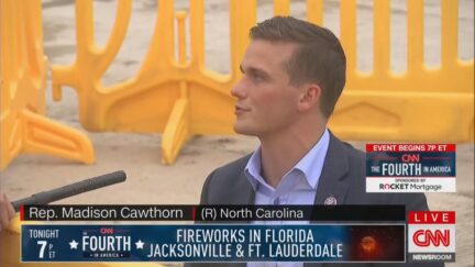 Madison Cawthorne interviewed by Jim Acosta