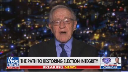 Alan Dershowitz says election wasnt stolen