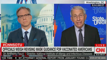 Jake Tapper and Anthony Fauci