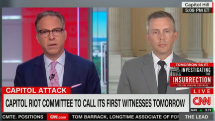 Jake Tapper and Kelly Armstrong