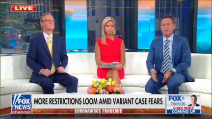 Steve Doocy and Brian Kilmeade Spar