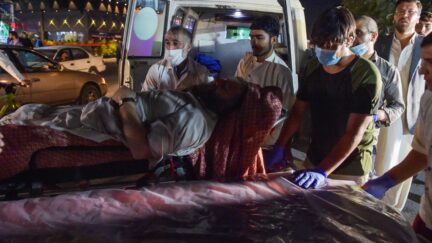 Kabul explosion aftermath
